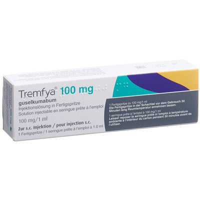 TREMFYA Inj Lös 100 mg/ml Fertspr 1 ml