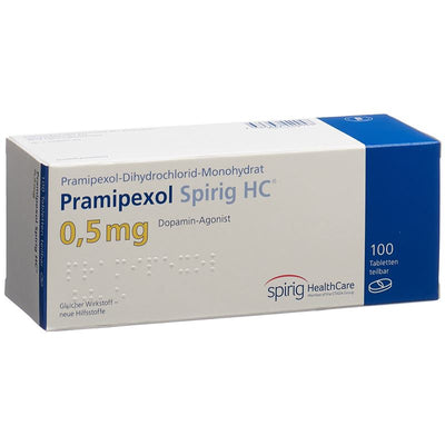 PRAMIPEXOL Spirig HC Tabl 0.5 mg 100 Stk