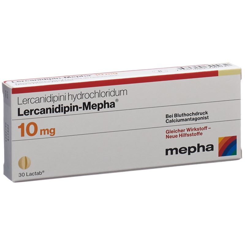 LERCANIDIPIN Mepha Lactab 10 mg 30 Stk