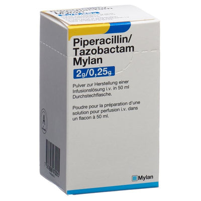 PIPERACILLIN TAZOB. Mylan 2 g/0.25 g Durchstf