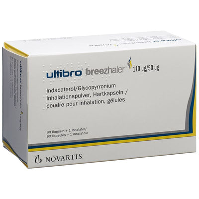 ULTIBRO BREEZHALER 110mcg/50mcg 90 Stk