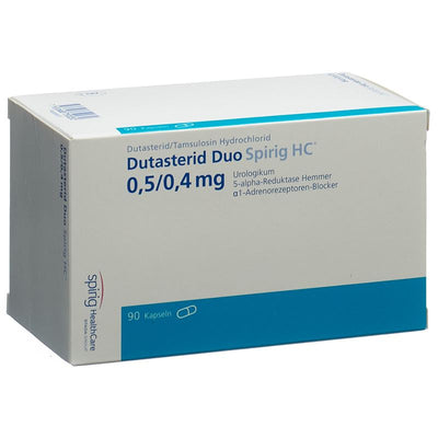 DUTASTERID DUO Spirig HC Kaps 0.5mg/0.4mg 90 Stk