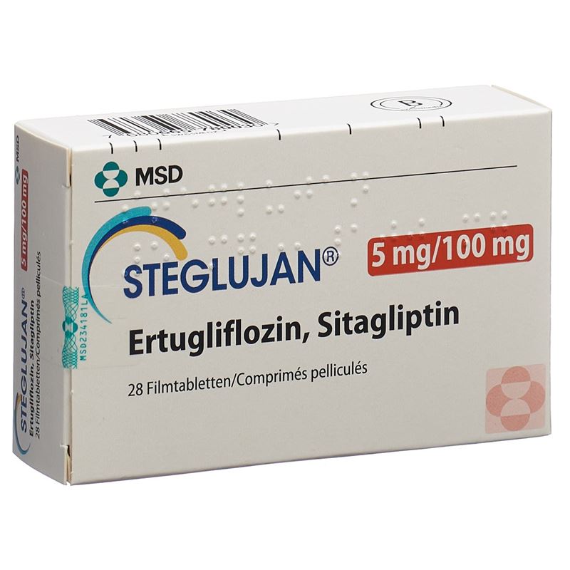 STEGLUJAN Filmtabl 5mg/100mg 28 Stk