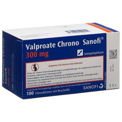 VALPROATE CHRONO Sanofi Filmtabl 300 mg 100 Stk