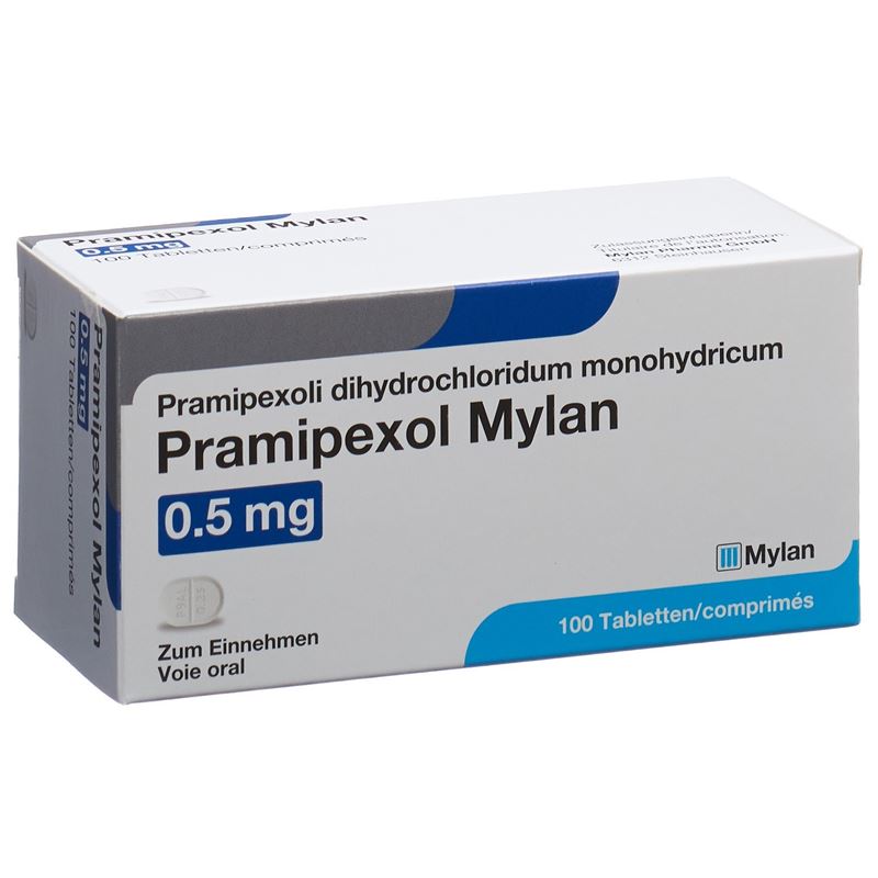 PRAMIPEXOL Mylan Tabl 0.5 mg 100 Stk