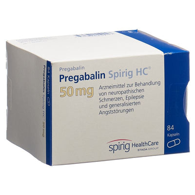 PREGABALIN Spirig HC Kaps 50 mg 84 Stk