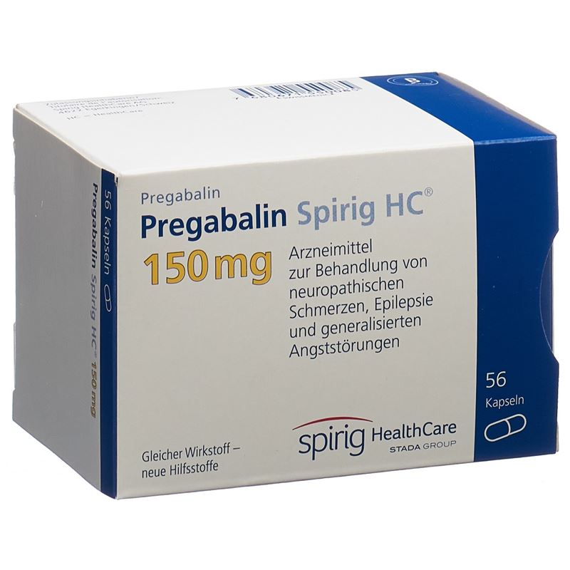 PREGABALIN Spirig HC Kaps 150 mg 56 Stk