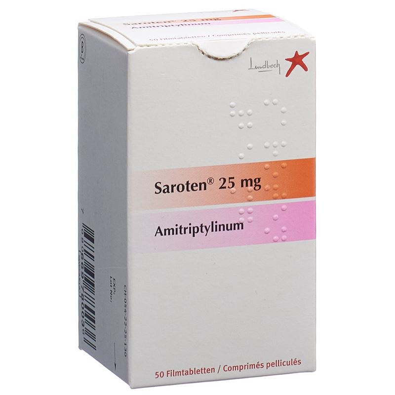 SAROTEN Filmtabl 25 mg Ds 50 Stk