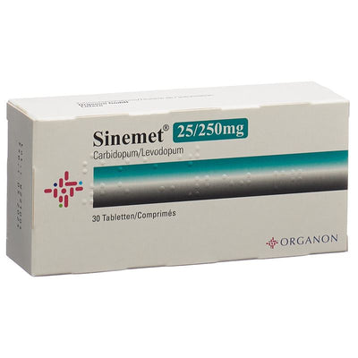 SINEMET Tabl 25mg/250mg 30 Stk