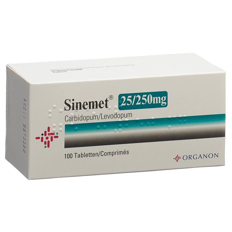 SINEMET Tabl 25mg/250mg 100 Stk