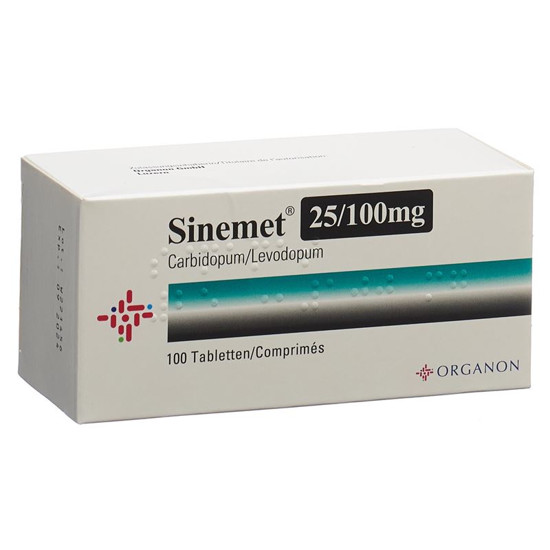 SINEMET Tabl 25mg/100mg 100 Stk