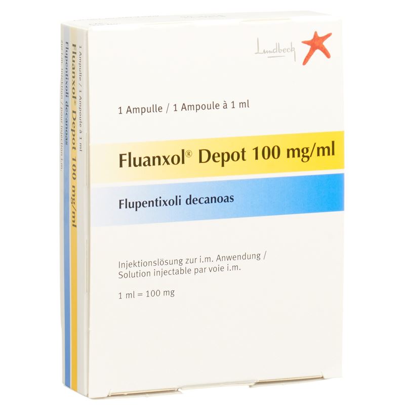 FLUANXOL Depot Inj Lös 100 mg/ml Amp 1 ml