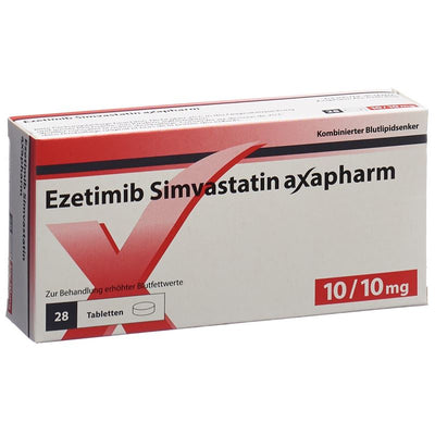 EZETIMIB SIMVASTATIN Axapharm Tabl 10/10 mg 28 Stk