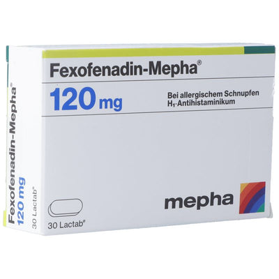 FEXOFENADIN Mepha Lactab 120 mg 30 Stk