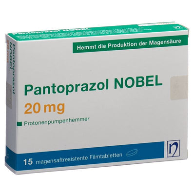 PANTOPRAZOL NOBEL Filmtabl 20 mg 15 Stk