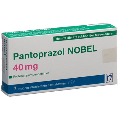 PANTOPRAZOL NOBEL Filmtabl 40 mg 7 Stk