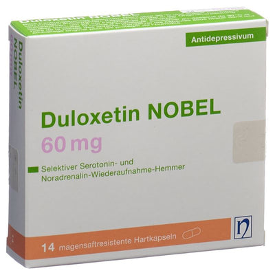 DULOXETIN NOBEL Kaps 60 mg 14 Stk