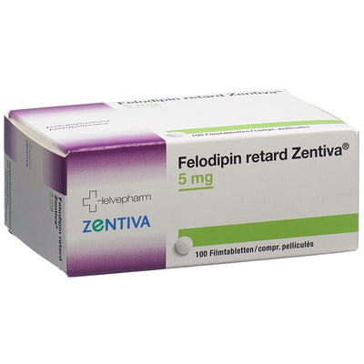 FELODIPIN retard Zentiva 5 mg 100 Stk