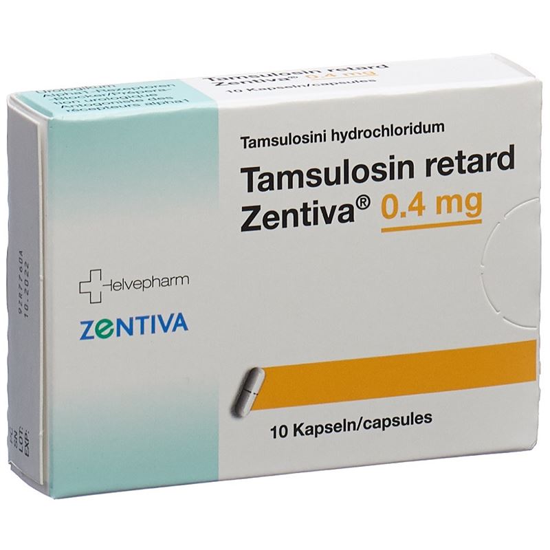 TAMSULOSIN retard Zentiva Ret Kaps 0.4 mg 10 Stk