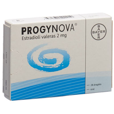 PROGYNOVA Drag 2 mg 28 Stk