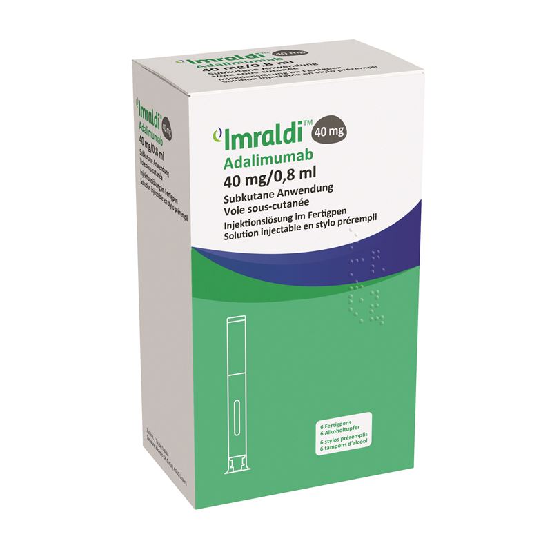 IMRALDI Inj Lös 40 mg/0.8ml Fertpen 2 x 0.8 ml