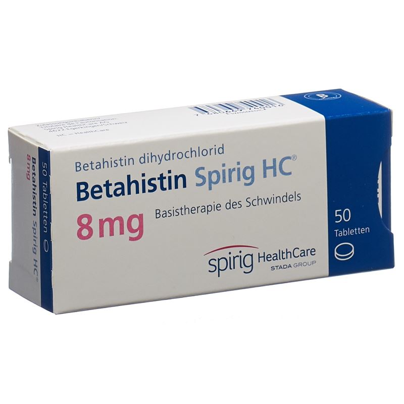 BETAHISTIN Spirig HC Tabl 8 mg 50 Stk