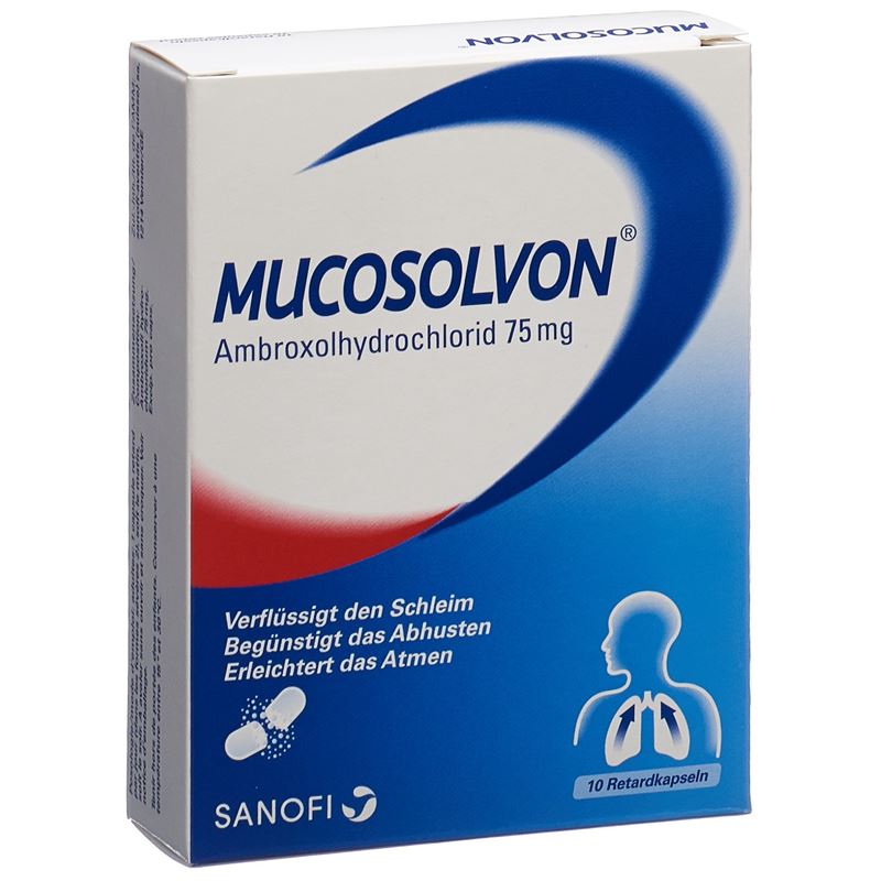 MUCOSOLVON Retard Ret Kaps 75 mg 10 Stk