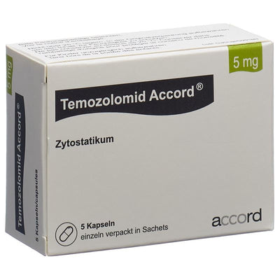 TEMOZOLOMID Accord Kaps 5 mg Btl 5 Stk