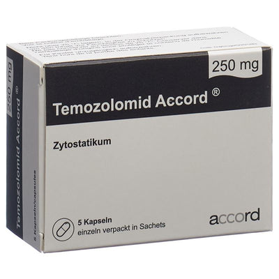 TEMOZOLOMID Accord Kaps 250 mg Btl 5 Stk