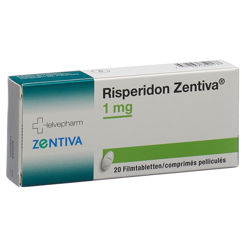 RISPERIDON Zentiva Filmtabl 1 mg 20 Stk