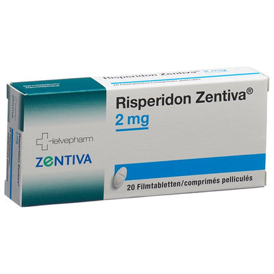 RISPERIDON Zentiva Filmtabl 2 mg 20 Stk