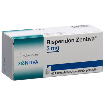 RISPERIDON Zentiva Filmtabl 3 mg 60 Stk