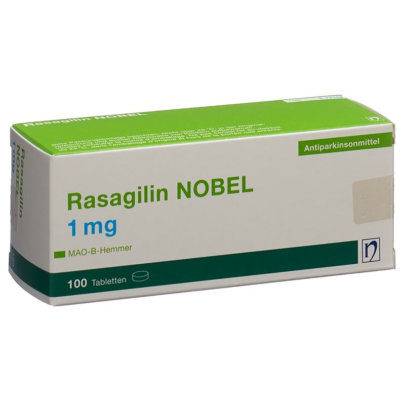 RASAGILIN NOBEL Tabl 1 mg 100 Stk