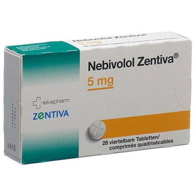 NEBIVOLOL Zentiva Tabl 5 mg 28 Stk