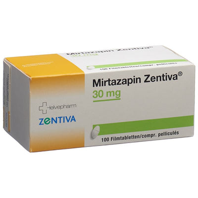 MIRTAZAPIN Zentiva Filmtabl 30 mg 100 Stk