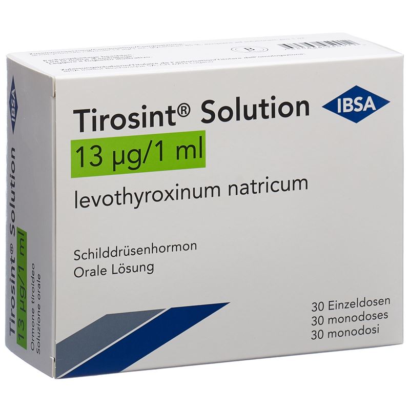 TIROSINT Solution 13 mcg 30 Amp 1 ml