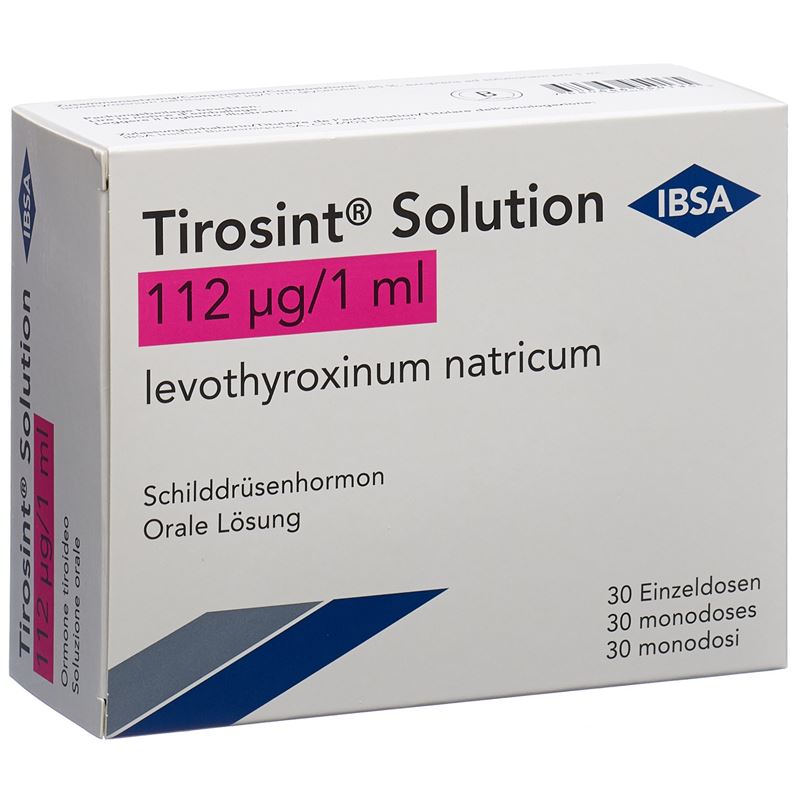 TIROSINT Solution 112 mcg 30 Amp 1 ml