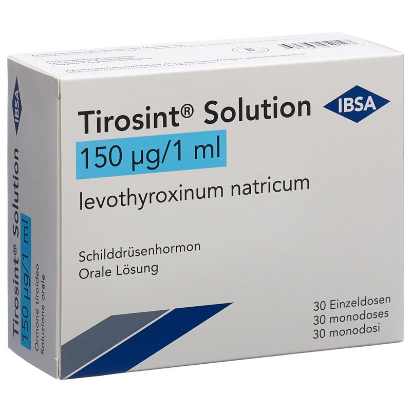 TIROSINT Solution 150 mcg 30 Amp 1 ml