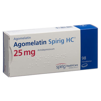 AGOMELATIN Spirig HC Filmtabl 25 mg 98 Stk