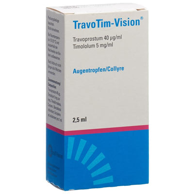 TRAVOTIM-VISION Gtt Opht Fl 2.5 ml