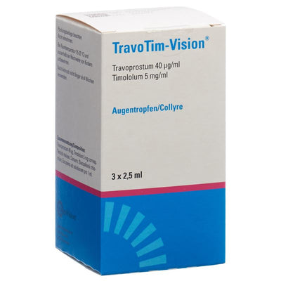 TRAVOTIM-VISION Gtt Opht 3 Fl 2.5 ml