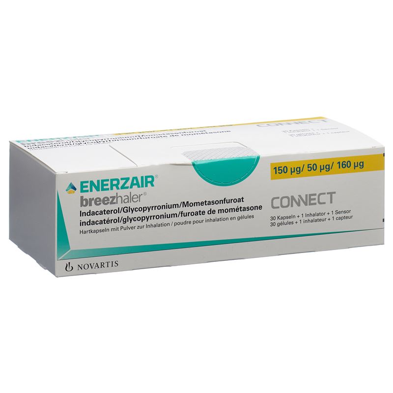 ENERZAIR BREEZHALER Inha+Sens 150/50/160mcg 30 Stk