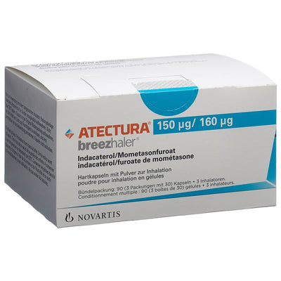 ATECTURA BREEZHALER Inh Kaps 150mcg/160mcg 90 Stk