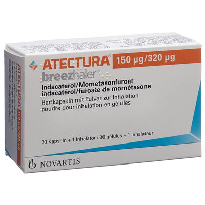 ATECTURA BREEZHALER Inh Kaps 150mcg/320mcg 30 Stk