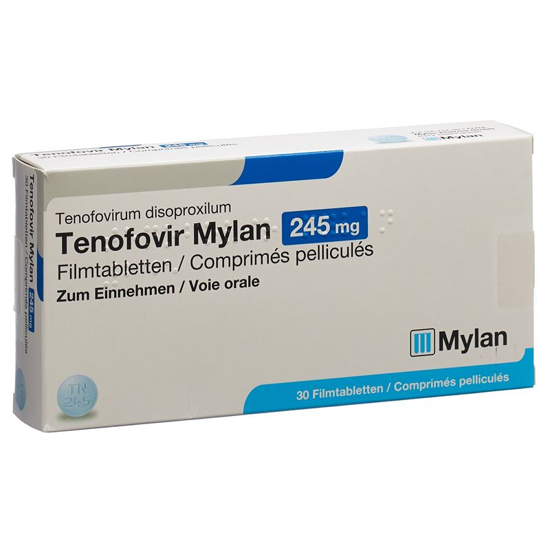 TENOFOVIR Mylan Filmtabl 245 mg 30 Stk