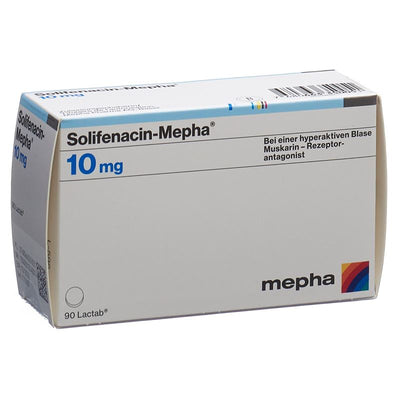 SOLIFENACIN Mepha Filmtabl 10 mg 90 Stk