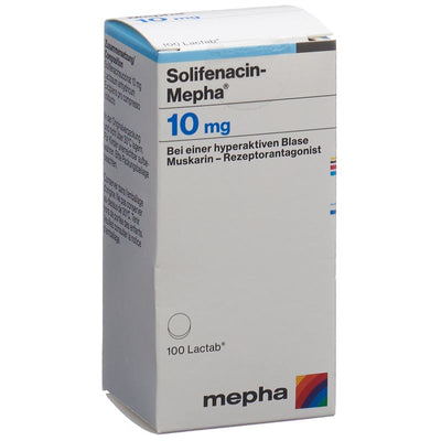 SOLIFENACIN Mepha Filmtabl 10 mg Ds 100 Stk