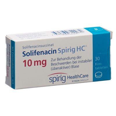 SOLIFENACIN Spirig HC Filmtabl 10 mg 30 Stk