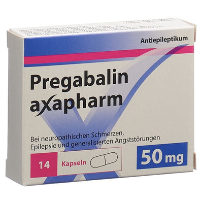 PREGABALIN axapharm Kaps 50 mg 14 Stk