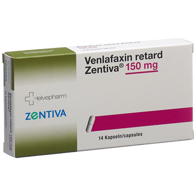 VENLAFAXIN ret Zentiva Ret Kaps 150 mg 14 Stk